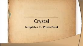  Presentation with album - Amazing presentation theme having spiral album - cover of old 1950s backdrop and a lemonade colored foreground