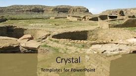  Presentation with native american - Cool new theme with albuquerque - native american stone ruins backdrop and a  colored foreground