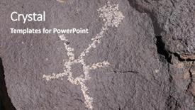  Presentation with new years - Theme enhanced with misty forest with mossy stones background and a  colored foreground.