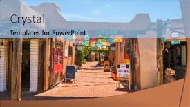  Presentation with albuquerque - PPT theme with albuquerque-new-mexico-june-29 background and a light blue colored foreground