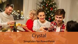  Presentation with happy birthday frame holiday - PPT theme enhanced with alcohol - holidays and celebration concept background and a red colored foreground