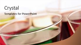  Presentation with shots - Presentation consisting of alcohol anti - mixed shots background and a pink colored foreground