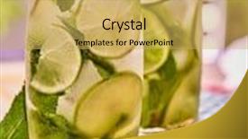  Presentation with alcohol - Audience pleasing slides consisting of alcohol cocktail on wooden boards couple of glasses with alcohol drink and ice cubes a drink number hundred hundred ninety one cocktail mohito with mint leaf country life light indoor background backdrop and a yellow colored foreground