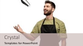  Presentation with alcohol white - Presentation design consisting of alcohol-drinks-people-and-job background and a soft green colored foreground