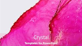  Presentation with abstract alcohol - Slide set featuring alcohol-ink-colors-translucent-abstract background and a coral colored foreground