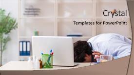  Presentation with doctor office - Cool new slide set with alcohol medical - young male doctor drinking backdrop and a soft green colored foreground