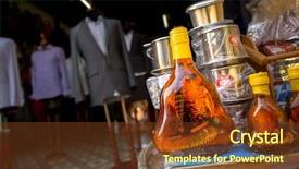  Presentation with drug and alcohol - Audience pleasing presentation design consisting of alcohol with cobra and scorpion backdrop and a tawny brown colored foreground