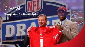  Presentation with radio - Amazing PPT layouts having aldon-smith-is-introduced backdrop and a navy blue colored foreground