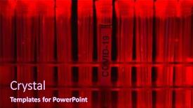  Presentation with scientific research - Cool new theme with alert-in-lab-scientific-laboratory backdrop and a wine colored foreground