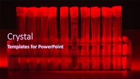  Presentation with scientific research - Presentation consisting of alert-in-lab-scientific-laboratory background and a wine colored foreground