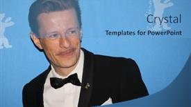  Presentation with karl marx - PPT layouts consisting of alexander-scheer-attend background and a light blue colored foreground