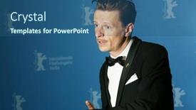  Presentation with karl marx - Beautiful PPT theme featuring alexander-scheer-attend backdrop and a ocean colored foreground