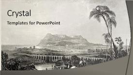  Presentation with gibraltar - Amazing theme having algeciras created by c bentley backdrop and a lemonade colored foreground