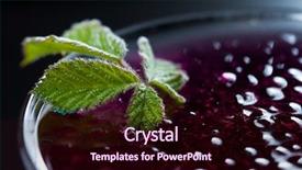  Presentation with caviar - PPT theme featuring alginate - molecular mixology - whisky background and a  colored foreground