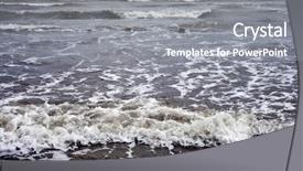  Presentation with waves - PPT theme enhanced with alibag raigad district konkan maharashtra background and a  colored foreground