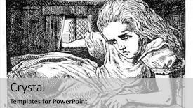  Presentation with ussr - Presentation having alice's adventures in wonderland background and a light gray colored foreground