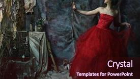  Presentation with romantic - Cool new theme with alice wonderland - fashion portrait of romantic beautiful backdrop and a wine colored foreground