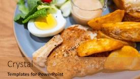  Presentation with grilled chicken - 