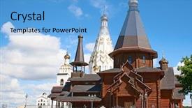  Presentation with childrens church - Cool new slides with all saints church in minsk backdrop and a  colored foreground