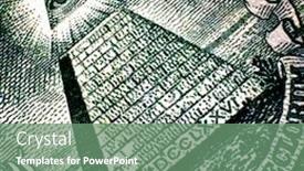 Presentation with money back - Slides enhanced with all-seeing-eye-pyramid background and a seafoam green colored foreground