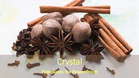  Presentation with indian handicraft - Amazing presentation theme having all star - various colorful spices used backdrop and a  colored foreground