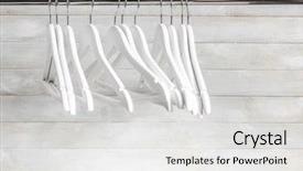  Presentation with black white program - PPT theme consisting of all white with black hook background and a white colored foreground