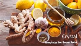  Presentation with immune system - Audience pleasing PPT layouts consisting of all-you-need-to-boost backdrop and a tawny brown colored foreground