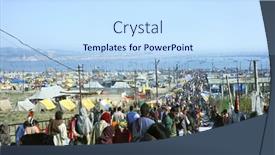  Presentation with kumbh - Cool new PPT layouts with allahabad-india-february-11-kumbh backdrop and a sky blue colored foreground
