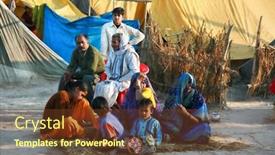  Presentation with kumbh - Slide set consisting of allahabad-india-february-11-typical background and a tawny brown colored foreground