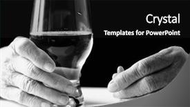  Presentation with drug - Presentation theme featuring allday - water and drug special toned background and a black colored foreground