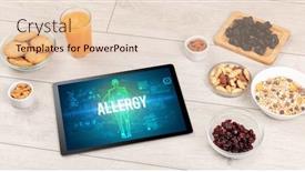  Presentation with allergy - Slide deck enhanced with allergy-concept-in-tablet background and a lemonade colored foreground