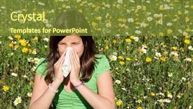  Presentation with allergy - Amazing presentation having allergy hayfever backdrop and a tawny brown colored foreground