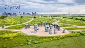  Presentation with stonehenge - Audience pleasing presentation theme consisting of alliance-ne-usa-july-15 backdrop and a light blue colored foreground