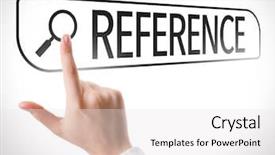  Presentation with search - Colorful PPT layouts enhanced with allusion - reference written in search bar backdrop and a white colored foreground