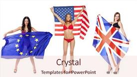  Presentation with european union - Audience pleasing presentation design consisting of ally flags - eternal allies americans british backdrop and a lemonade colored foreground