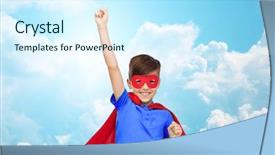  Presentation with twilight zone asmat people mask - Slide set enhanced with almighty - carnival childhood power gesture background and a cool aqua colored foreground