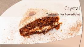  Presentation with almond - Slide deck enhanced with almond cake background and a lemonade colored foreground