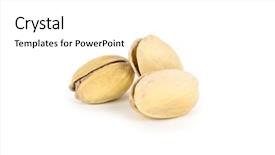  Presentation with roast nuts and candy - Beautiful theme featuring almonds cashews - nuts on white background backdrop and a  colored foreground