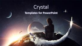  Presentation with alone - Presentation enhanced with alone-in-this-bg-world background and a wine colored foreground