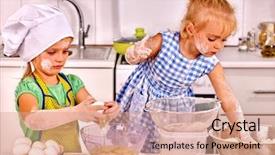  Presentation with messy - Amazing presentation theme having alone messy kids learn preparing backdrop and a  colored foreground