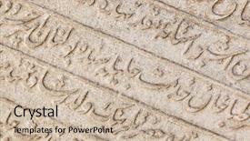  Presentation with old arabic - Cool new slide deck with physical assessment - evaluation test exam mark box backdrop and a sky blue colored foreground.