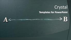  Presentation with alphabet - Presentation theme featuring alphabet-a-and-b background and a dark gray colored foreground