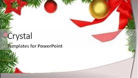  Presentation with alphabet border - PPT theme enhanced with alphabet border - christmas background background and a white colored foreground