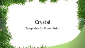  Presentation with alphabet border - Theme consisting of alphabet border - christmas background background and a white colored foreground