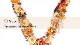  Presentation with white christmas - Presentation theme enhanced with alphabet border - letter v made of christmas background and a coral colored foreground