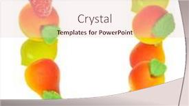  Presentation with alphabet - PPT layouts enhanced with alphabet from fruit the letter u background and a lemonade colored foreground