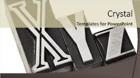  Presentation with last - PPT theme consisting of alphabet or cartesian coordinates system background and a soft green colored foreground