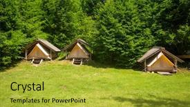  Presentation with fabric - Slide deck featuring alpine environment in adrenaline background and a yellow colored foreground