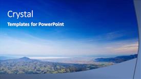  Presentation with alpine - Slide set featuring alpine-landscape-in-piatra-craiului background and a dark gray colored foreground