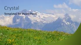  Presentation with tourism hiking - 